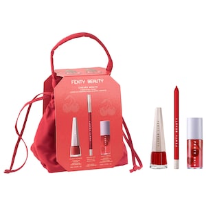 Набор для губ Cherry Mouth 3-Piece Lip Set + Pouch
