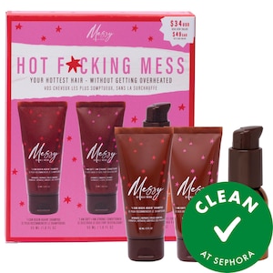 Hot Mess Mini Hair Styling Set for Frizz Control and Hydration