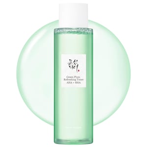 Green Plum Refreshing Toner for Gentle Exfoliating with AHA + BHA