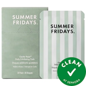 Gentle Reset Daily Exfoliating Pads to Smooth + Minimize Pores with AHAs