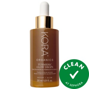 KORA Organics Turmeric Glow Drops сыворотка с ниацинамидом для минимизации пор
