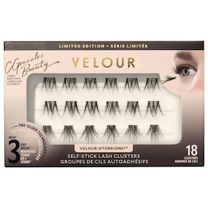 Velour x C Gonzalez Beauty Self-Stick Lash Clusters