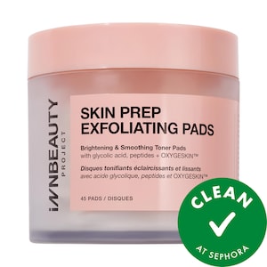 Skin Prep Brightening & Exfoliating Toner Pads with Glycolic + Mandelic Acids