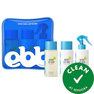 Набор для ухода за волосами Ebb Ocean Club Mini Instant Slip & Shine Hydrating