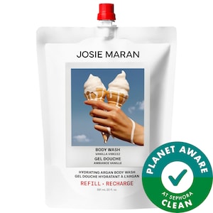 Гель для душа JOSIE MARAN Vanilla Vibezzz Hydrating + Cleansing Argan