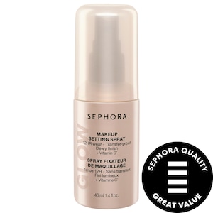 SEPHORA COLLECTION Mini Glow 12HR Wear Transferproof Makeup Setting Spray с витамином C