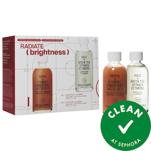 Набор для ухода за кожей Superfood + Superfruit Cleanser Duo Brightening Skincare Gift Set