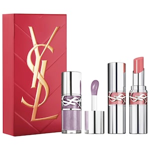 Подарочный набор YSL Loveshine Lip Oil Stick & Plumping Gloss Duo