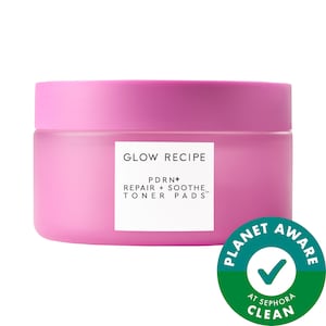 PDRN Repair + Soothe Korean Prickly Pear Toner Pads for Skin Barrier Repair