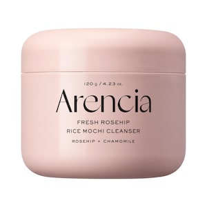 Очищающая пенка Arencia Fresh Rosehip Rice Mochi с розовым алоэ вера для сухой и чувствительной кожи