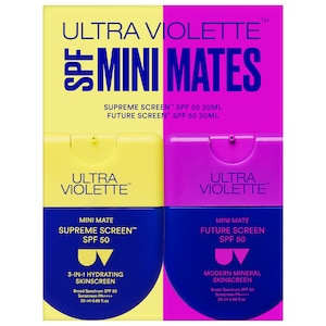 SPF Mini Mates SPF 50 Hydrating & Mineral Facial Sunscreen Set