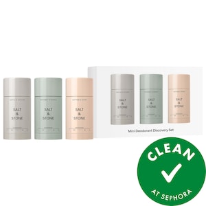 Набор мини-дезодорантов Salt & Stone Discovery Gift Set