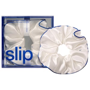 Шелковая объемная резинка для волос Slip Pure Silk в цвете Courtside