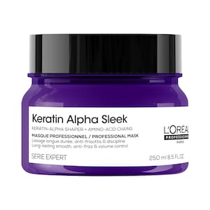 Keratin Alpha Sleek антифриз маска для волос для гладкости