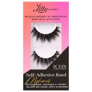 Self-Adhesive Band 3D Faux Mink Lashes