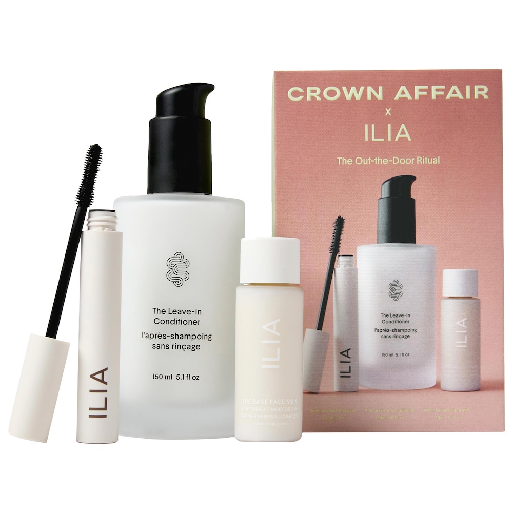 Набор для ухода за волосами The Crown Affair x Ilia Out-The-Door Ritual Set
