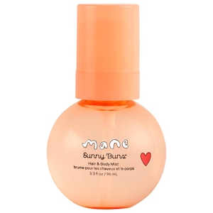 Mane Sunny Buns мист для волос и тела с клубникой, мандарином и сладким кремом