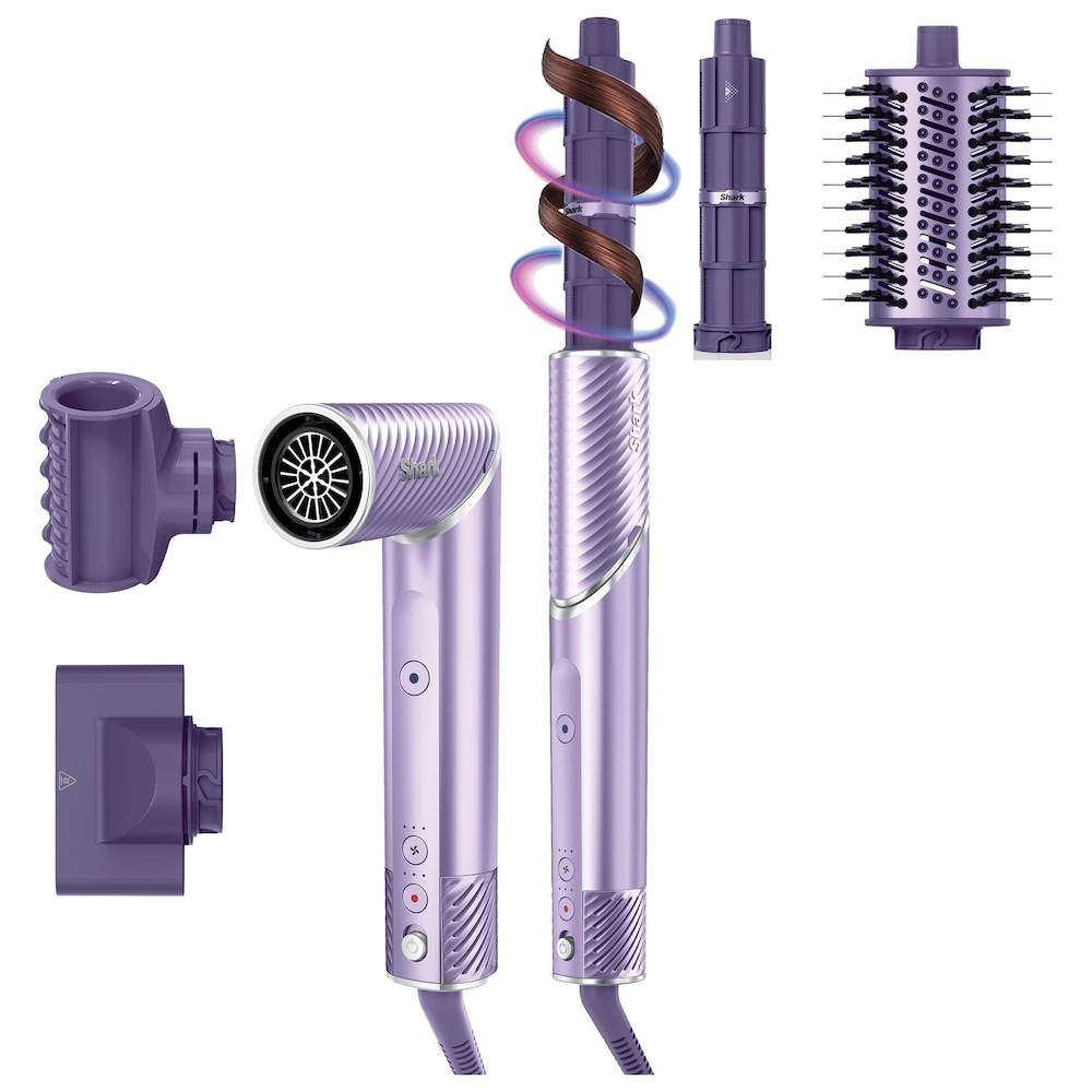 Система стайлинга Shark® FlexStyle® IonCurl Ion Air Drying, Curling and Styling, Lilac