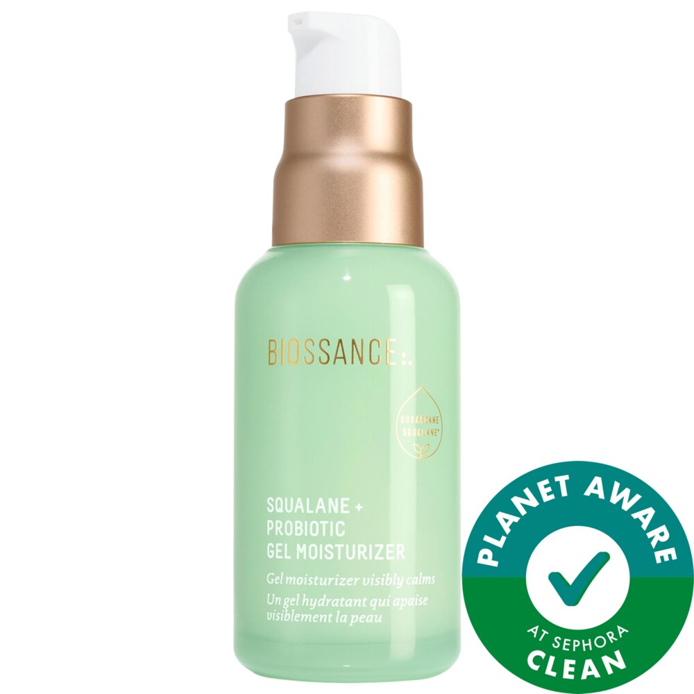 Biossance Probiotic Gel легкий некомедогенный увлажняющий крем с глицерином + скваланом