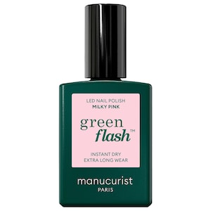 Green Flash LED Gel Nail Polish Color, Non-Toxic Nail Polish