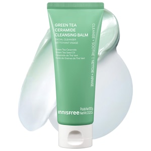 Green Tea Ceramide Korean Makeup Removing Double Cleansing Balm