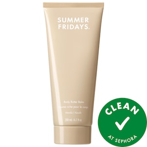 Body Butter Balm Vanilla - Rich Body Cream with Hyaluronic Acid