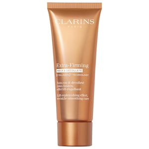 Омолаживающий крем Clarins для шеи и декольте с коллагеном и ниацинамидом