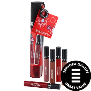 Набор жидких помад Cream Lip Stain 10HR, 5 шт.