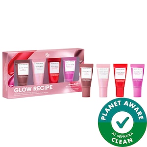 Glass Balm Mini Lip Balm Collection Gift Set for 12-HR Hydration & Shine