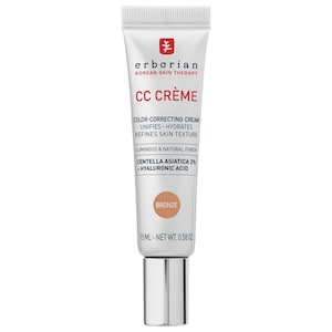 CC Cream Color-Corrector for Natural Luminous Finish with Korean 2% Centella Asiatica Extract and Hyaluronic Acid