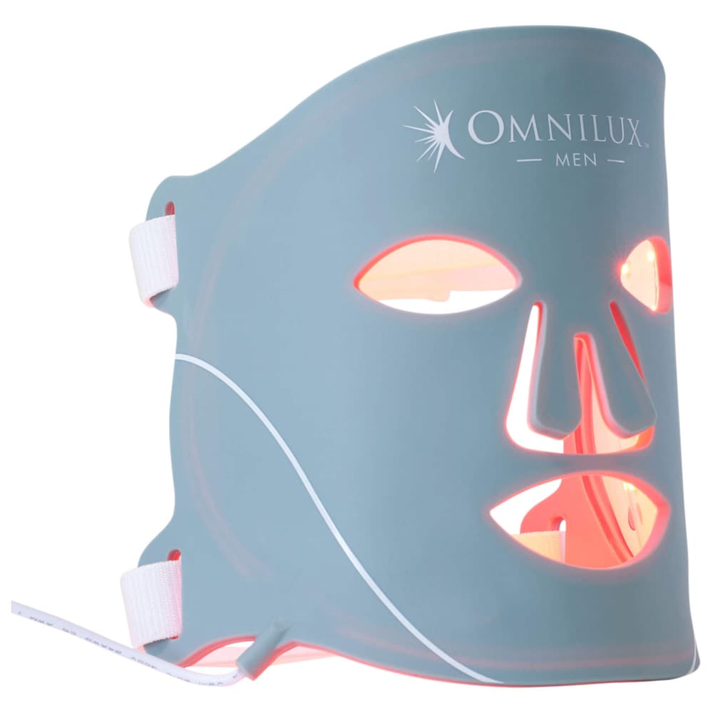 Мужской Men Face Antiaging Red and Near Infrared Light LED Mask