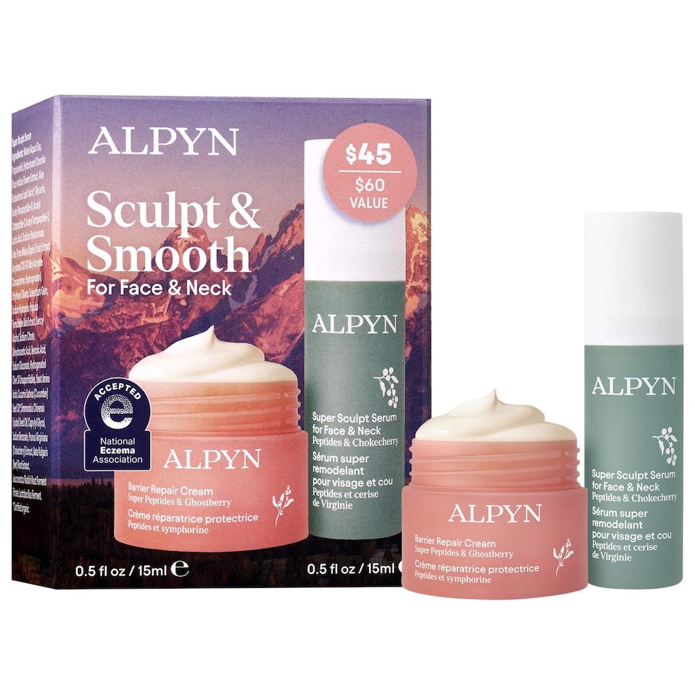 Sculpt & Smooth Peptide Firming & Hydrating Kit for Face, Neck & Décolleté