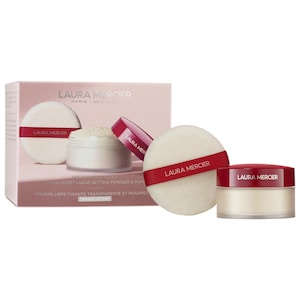 The Finishing Touch Translucent Loose Setting Powder & Velour Puff Gift Set