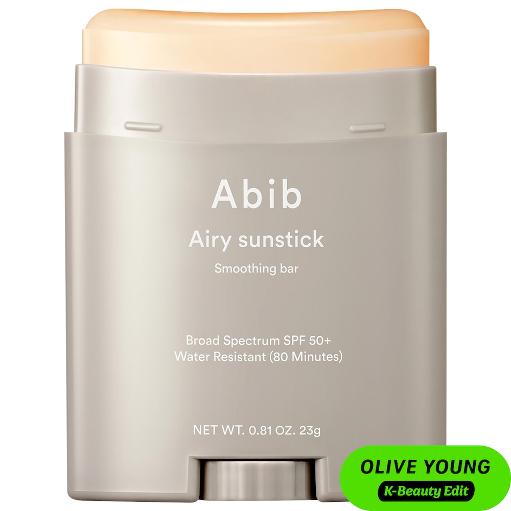 Солнцезащитный стик Abib Airy SPF50+ широкого спектра действия, полуматовый санскрин для жирной и комбинированной кожи