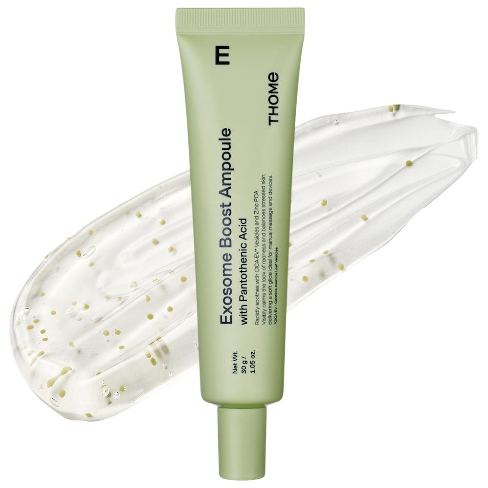 Exosome Boost Ampoule with Pantothenic Acid and CICA-EV Exosomes for Calmer, Healthier-Looking Skin