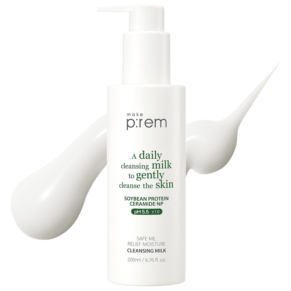 Очищающее молочко Safe me. Relief Moisture Gentle Cleansing для чувствительной кожи