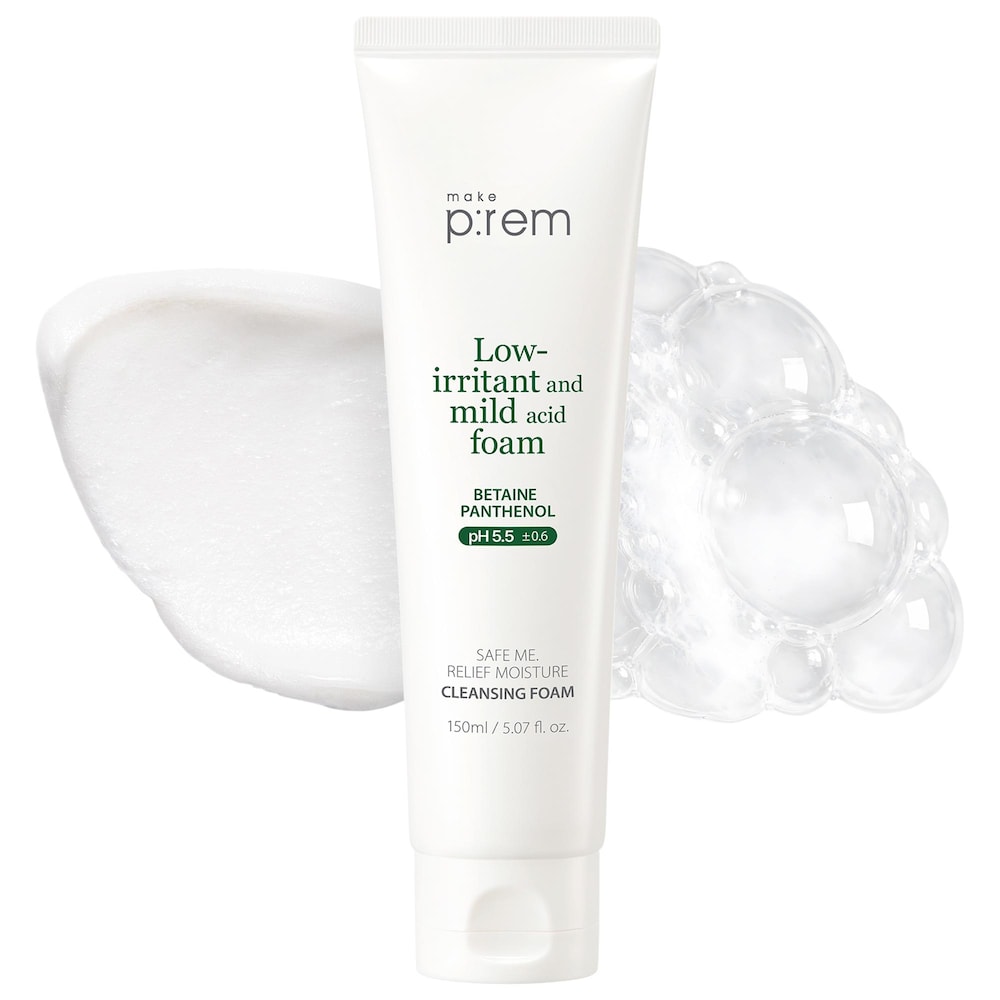 Очищающая пенка Safe me. Relief Moisture pH-Balanced для чувствительной кожи
