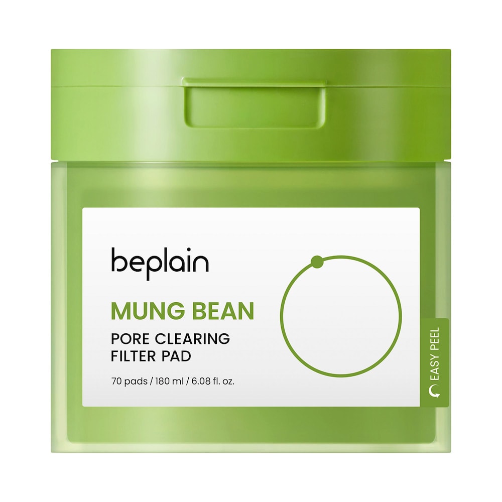 beplain MUNG BEAN очищающие тоник-пады с пептидами мунг бин