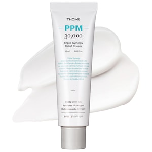 Крем THOME PPM 30,000 Triple-Synergy с PDRN, пантенолом и мадекассосидом для чувствительной кожи, склонной к высыпаниям