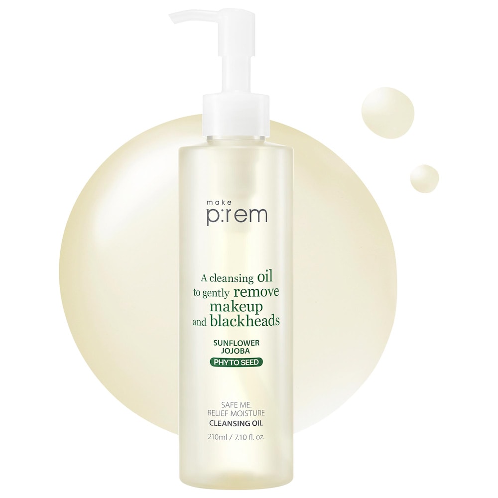 Safe me. Relief Moisture Deep Cleansing Oil for Pores & Blackheads Care