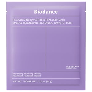 Rejuvenating Caviar PDRN Real Deep Mask - 1 Pack for Natural Skin Renewal & Firming