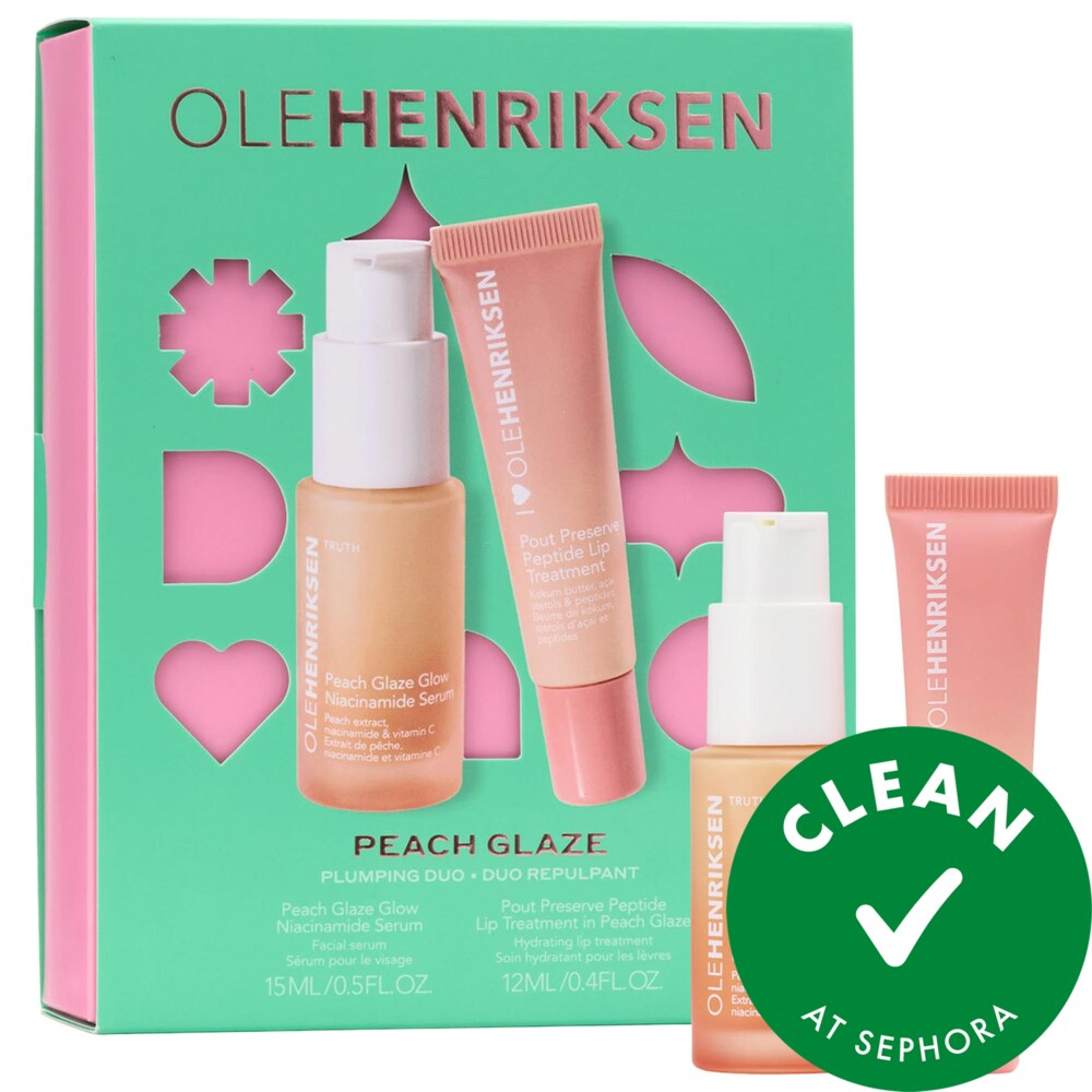 Набор OLEHENRIKSEN Peach Glaze Niacinamide + Peptide Plumping Duo