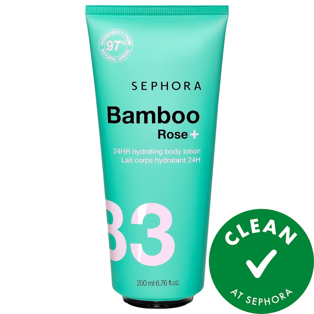 Bamboo + Rose 24HR Hydrating Body Lotion