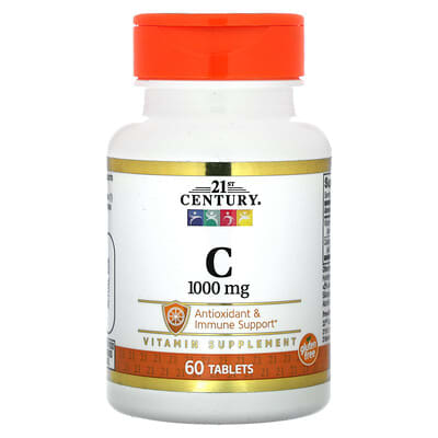 Витамин C, 1,000 mg, 60 таблеток