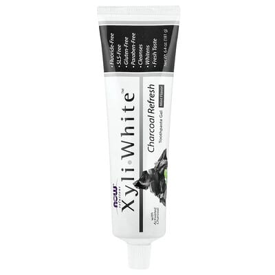 Solutions, XyliWhite™, угольная освежающая зубная паста-гель, мятная, 6.4 oz (181 g)