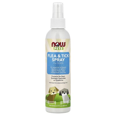 Спрей от блох и клещей для собак, 8 fl oz (237 ml)