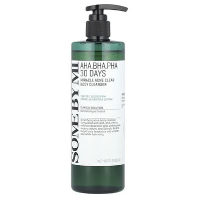 AHA. BHA. PHA 30 дней чудодейственного очищения кожи тела, 14.10 oz (400 g)