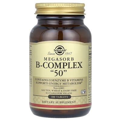 Megasorb B-Complex "50", 100 таблеток