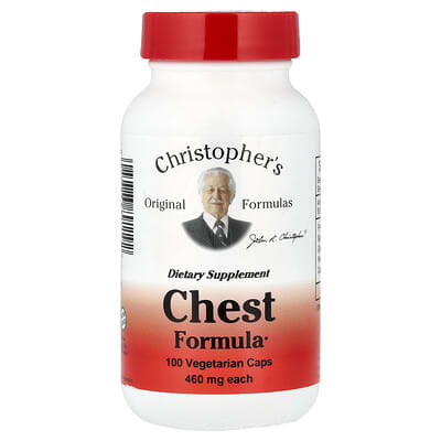 Chest Formula, 100 вегетарианских капсул