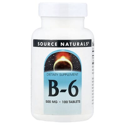 B-6, 500 mg, 100 таблеток